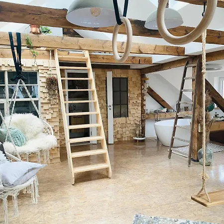 Loft Im Herzen Der Stadt شقة